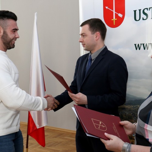 Wręczenie nagród i stypendiów uzdolnionej młodzieży